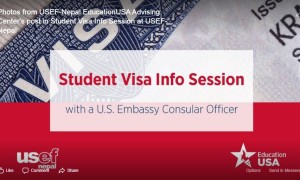 Student Visa Info Session at USEF-Nepal