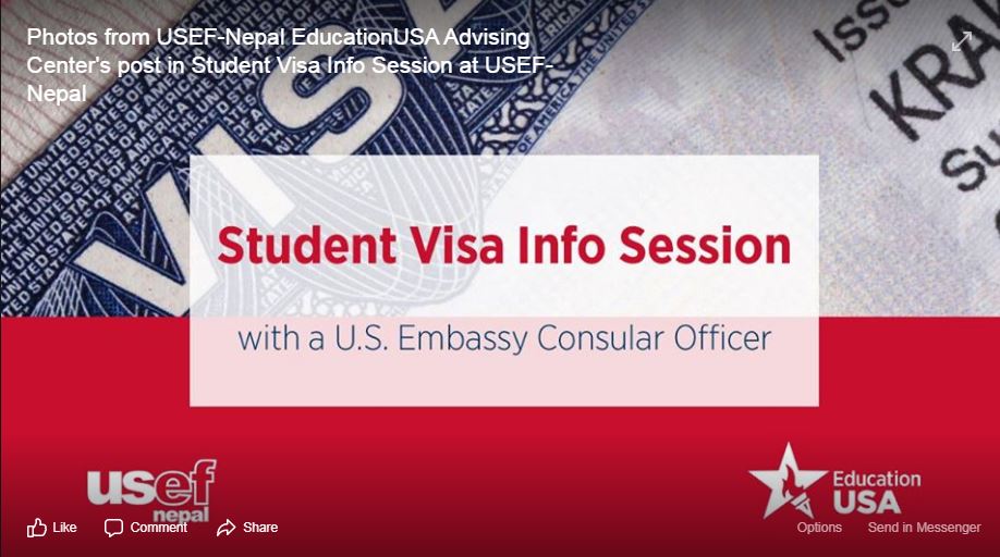 Student Visa Info Session at USEF-Nepal