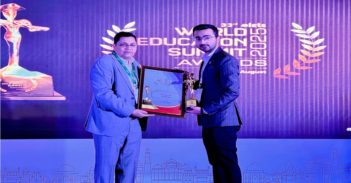 Embark College Received Emerging B-School Awarded at World Education Summit 2025