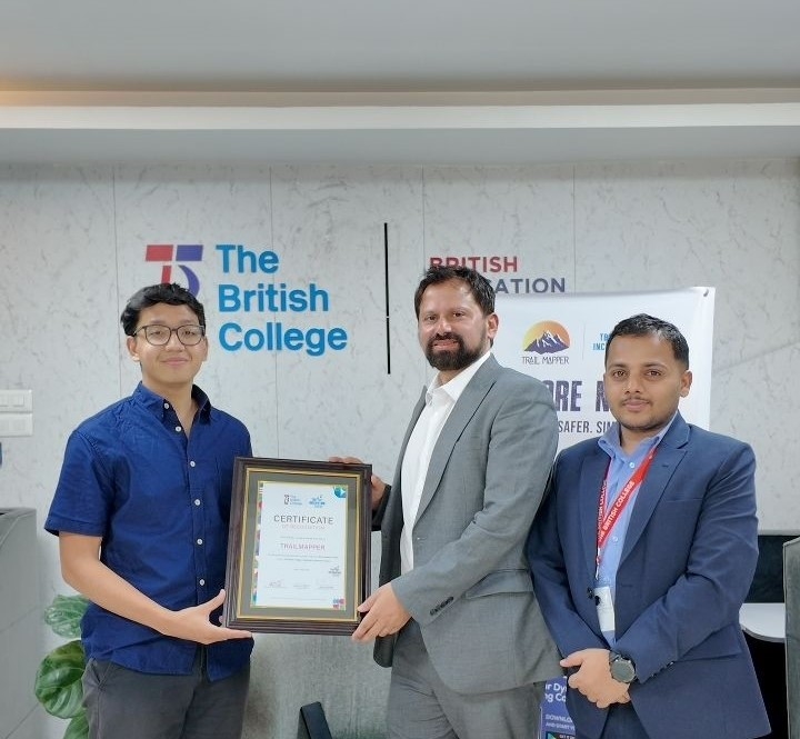 TBC Students Launch ‘Trailmapper’ to Fix Nepal’s Trail Troubles
